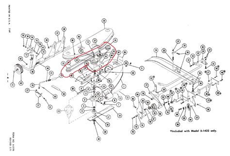 toro wheel horse mower deck parts diagram
