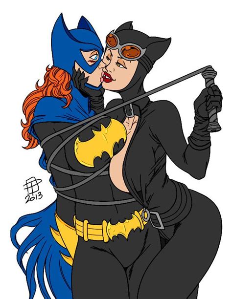 Batgirl And Catwoman Kiss Batgirl Batwoman Pinterest