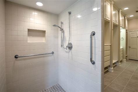 Roll In Shower Remodel • Stearns Design Build College