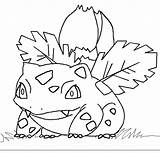 Pokemon Ivysaur Coloring Pages Color Venusaur Bulbasaur Drawings Printable Type Pokemons Cute sketch template