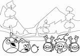 Colorear Mewarnai Kolorowanki Gry Postacie Wydruku Desenho Angri Navidad Insertion sketch template