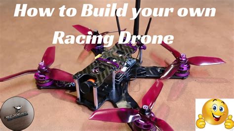 build   racing drone youtube