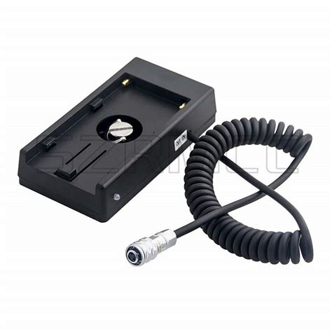 blackmagic cinema camera   power supply mount plate adapter  sony np    battery