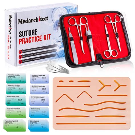 buy medarchitect suture practice kit  pieces  medical student