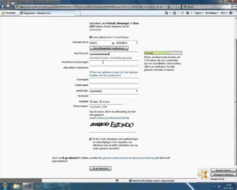 hoe maak ik een hotmail account aan youtube