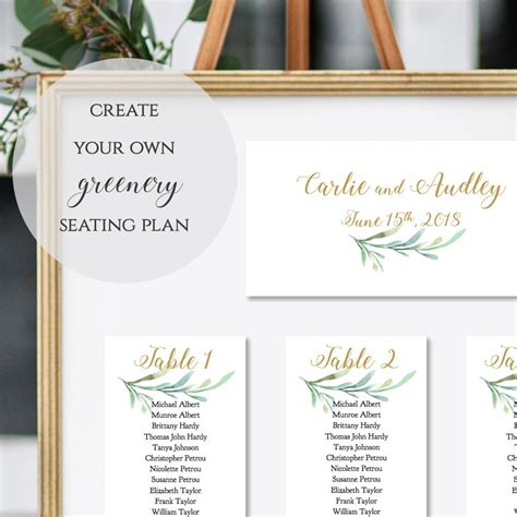 table place card template