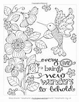 Coloring Pages Choose Board Brings Wonders Behold Abstract Every sketch template