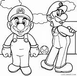 Luigi Coloring Pages Mario Baby Para Kart Getcolorings Color Print Colo Printable sketch template