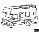 Motorhome Camping Car Coloriage Campervan Drawing Camper Coloring Campingcar Enfant Van Pages Sketch Wohnmobil Rv Vanlife Zum Printable Colorier Getdrawings sketch template