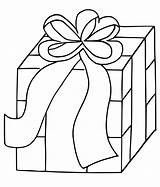 Gift Boxes Drawing Coloring Christmas Getdrawings sketch template
