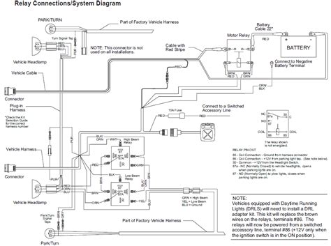 western ultramount  wiring diagram