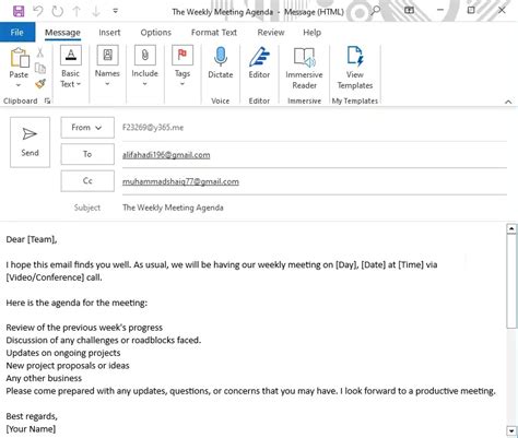 How To Create An Email Template In Outlook Hot Sex Picture