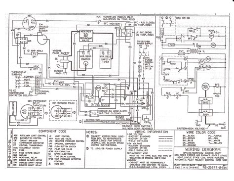 lennox furnace diagram wiring diagram image