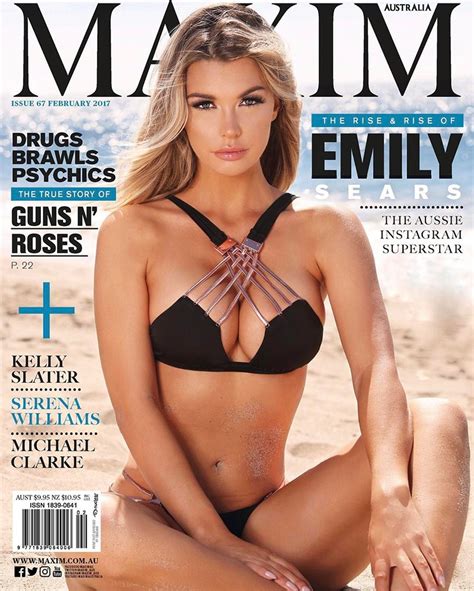 Emily Sears By Brian Hayes For Maxim Australia February