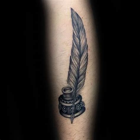 50 Quill Tattoo Designs For Men [2023 Inspiration Guide] Quill Tattoo