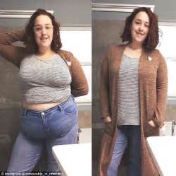 eating disorder sufferer shows stomach pouch on instagram daily mail