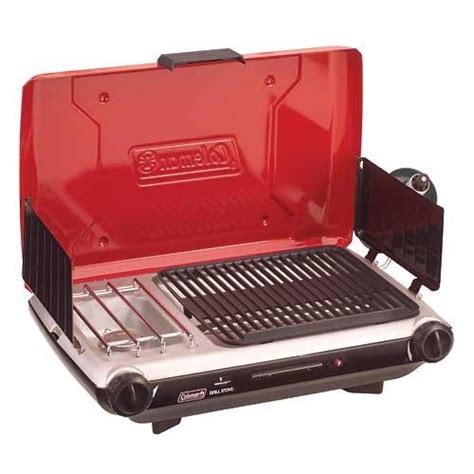 Cheap Coleman 2 Burner Electronic Ignition Propane Grill Stove