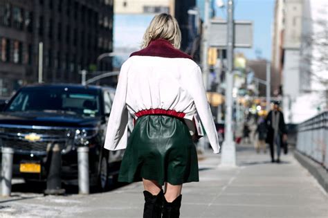2015 16秋冬纽约时装周秀场外街拍 嘉宾篇 2 天天时装 口袋里的时尚指南