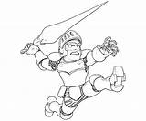 Capcom Marvel Vs Arthur Sir Armor Coloring Pages sketch template