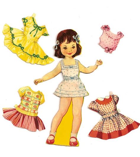 anna dolls girls and vintage paper dolls