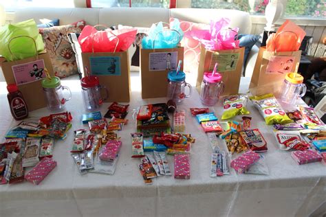 ideas  birthday party gift bag ideas home family style