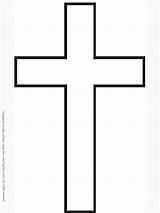 Cross Coloring Template Pages Printable Crosses Sunday School Color Glass Templates Symbols Stained Simple Easter Clipart Symbol Communion First Tattoo sketch template