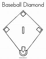 Baseball Diamond Coloring Pages Printable Rockies Colorado Softball Template Stadium Drawing Field Print Color Diagram Clipart Noodle Getdrawings Shape Popular sketch template