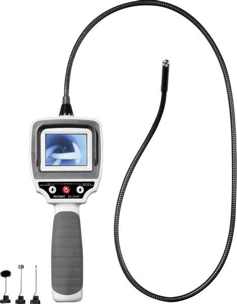voltcraft bs hr endoscope probe diameter  mm probe length  cm conradcom