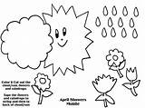 Coloring Showers April Pages Bring Flowers May Plymouth Rock Popular Awesome Getdrawings Getcolorings Color Printable sketch template