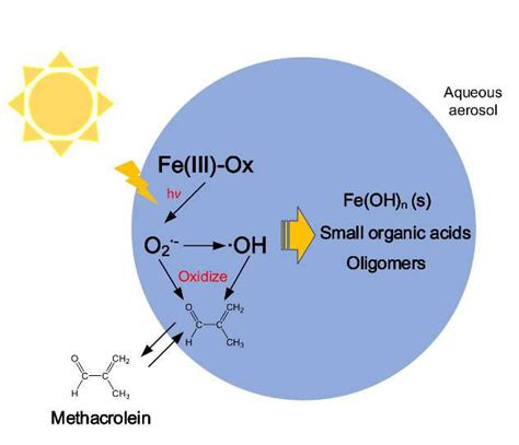 effects  fenton  reactions  ferric oxalate  atmospheric
