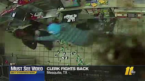 video clerk turns tables on texas robber abc11 raleigh durham