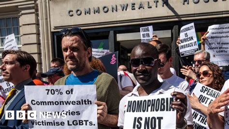 Commonwealth Summit The Countries Where It Is Illegal To Be Gay Bbc News