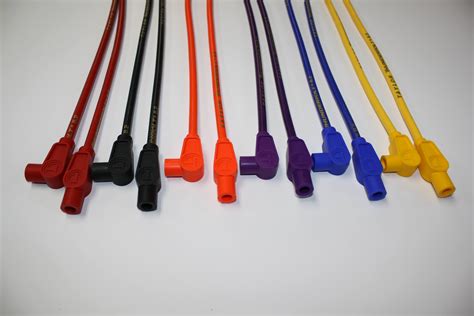 thundervolt mm high performance universal spark plug wires kit sumax