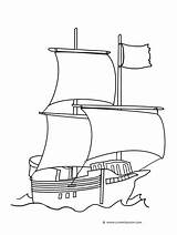 Pirate Ship Coloring Simple Drawing Ships Pages Color Template Drawings Printable Sheet Getdrawings Description Paintingvalley Sketch sketch template
