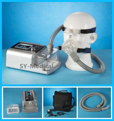 respiratory machine portable bipap ventilator  sleep apnea  nasal maskheadgear bi level