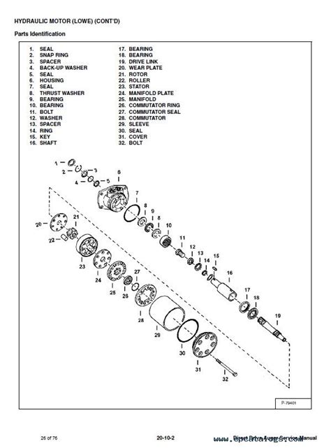 bobcat auger  parts diagram