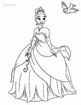 Tiana Coloring Princess Pages Printable Kids Cool2bkids sketch template