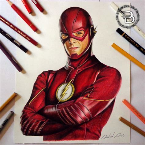 The Flash Barry Allen By Daviddiaspr On Deviantart