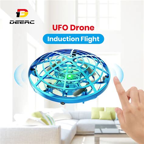 mini ufo drone flying ball magic drone helicopter rotating anti collision mini ufo drone toy