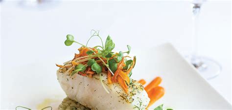 Pacific Sea Bass With Peas And Carrots Recipes For Club Resort Chef