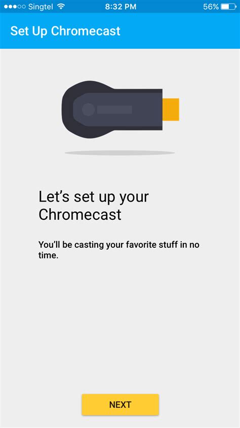 network lab google chromecast setup
