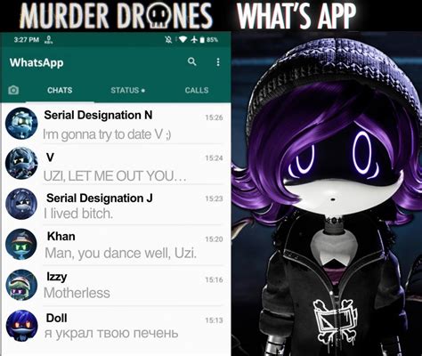 murder drones uzi    whats app rmurderdrones