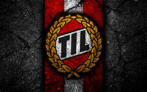 wallpapers  tromso fc emblem eliteserien black stone football norway tromso