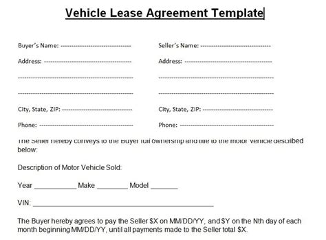 printable car rental agreement printable world holiday