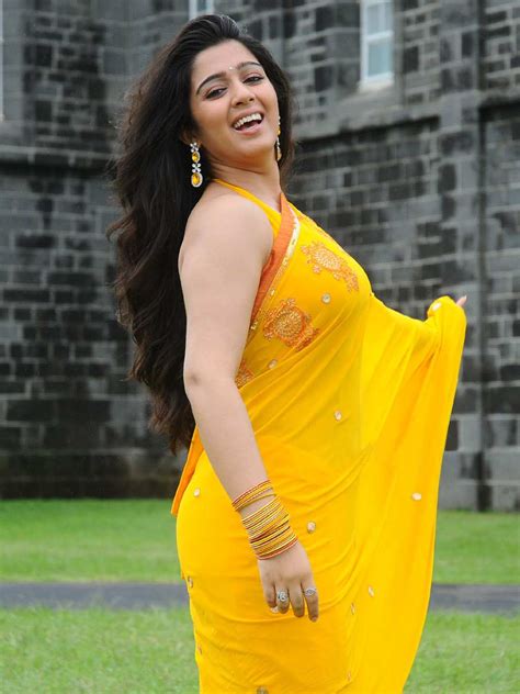 Sexy Indian Actress Saree Photos Charmi Hot And Sexy
