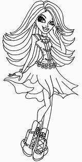 Coloring Pages Monster High Girls Spectra Flamenco Hair Dancer Cleo Nile Vondergeist Printable Hold Kids Color Getcolorings Drawings Sheets Popular sketch template