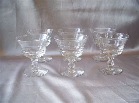 Fostoria Glass Century Crystal Sherbets From Colemanscollectibles On