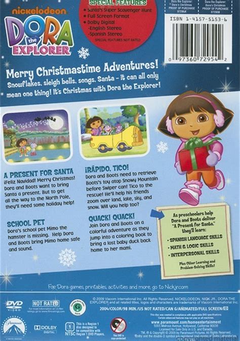 Dora The Explorer Dora S Christmas Dvd 2009 Dvd Empire