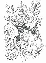 Coloring Pages Leather Mandala Color Carving Patterns Cutwork Pattern Floral Risks Tooling Tattoo Ziyaret Men Et Embroidery sketch template