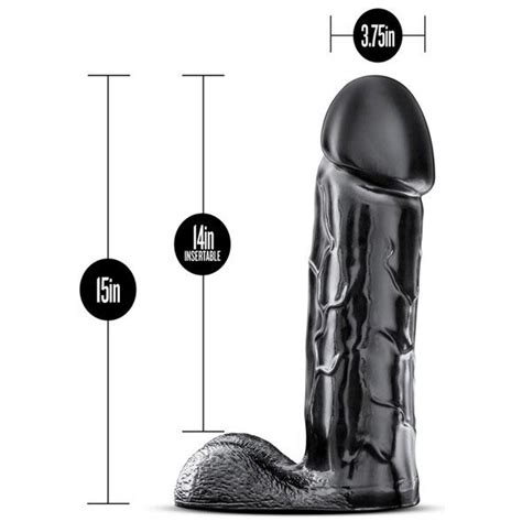Jet Brutalizer 15 Super Sized Realistic Dildo Black Sex Toys At